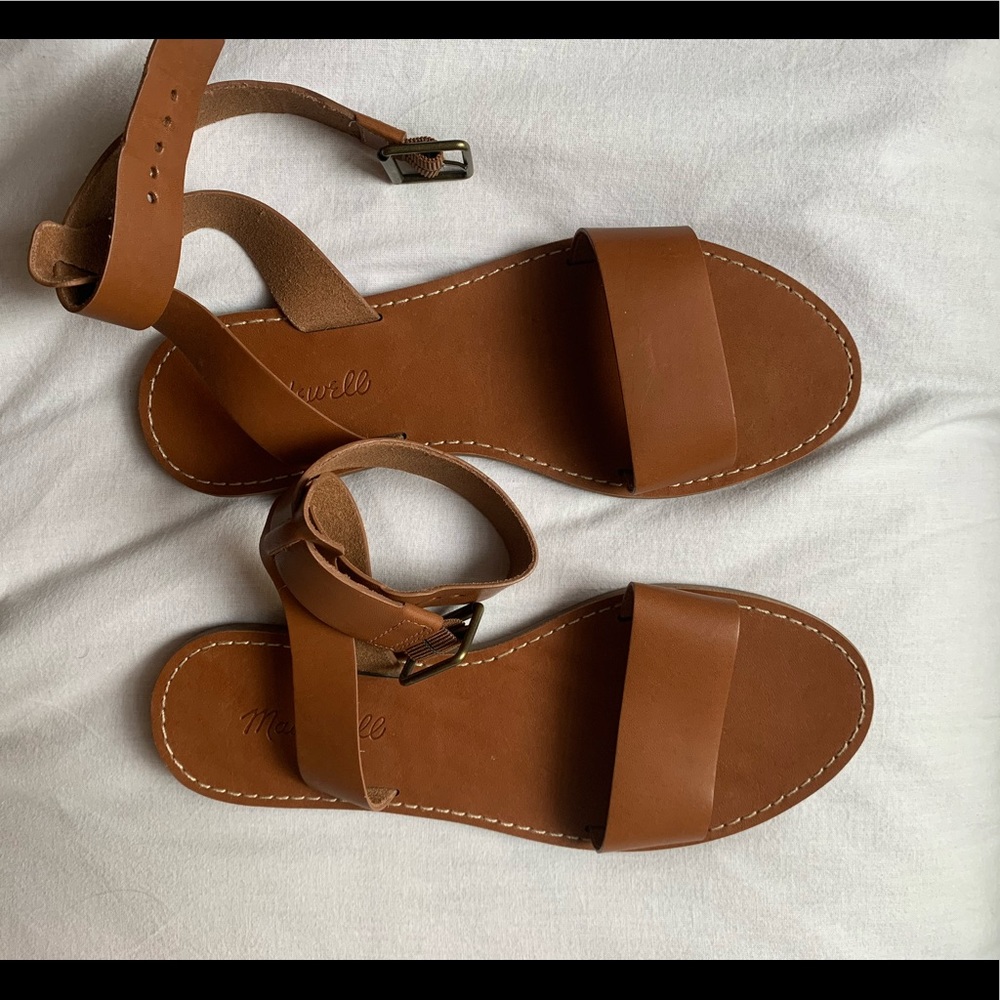 Madewell The Boardwalk Ankle-Strap Sandal